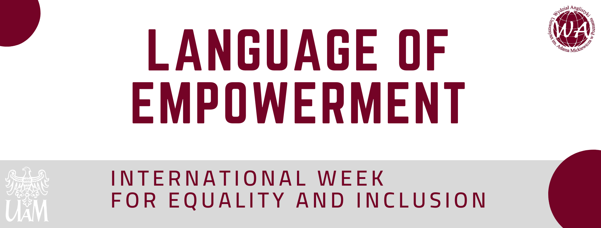 Language of Empowerment: Logo and slogan