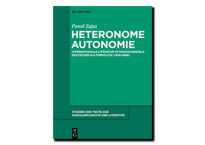 okładka monografii Pawła Zajasa opisanej w powiązanym artykule