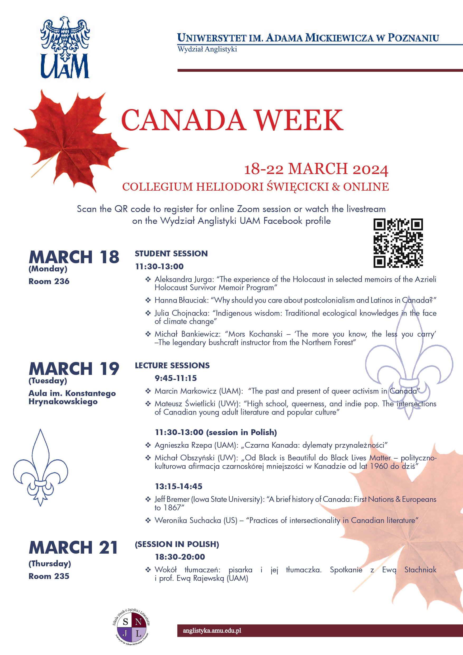 Canada Week - poster