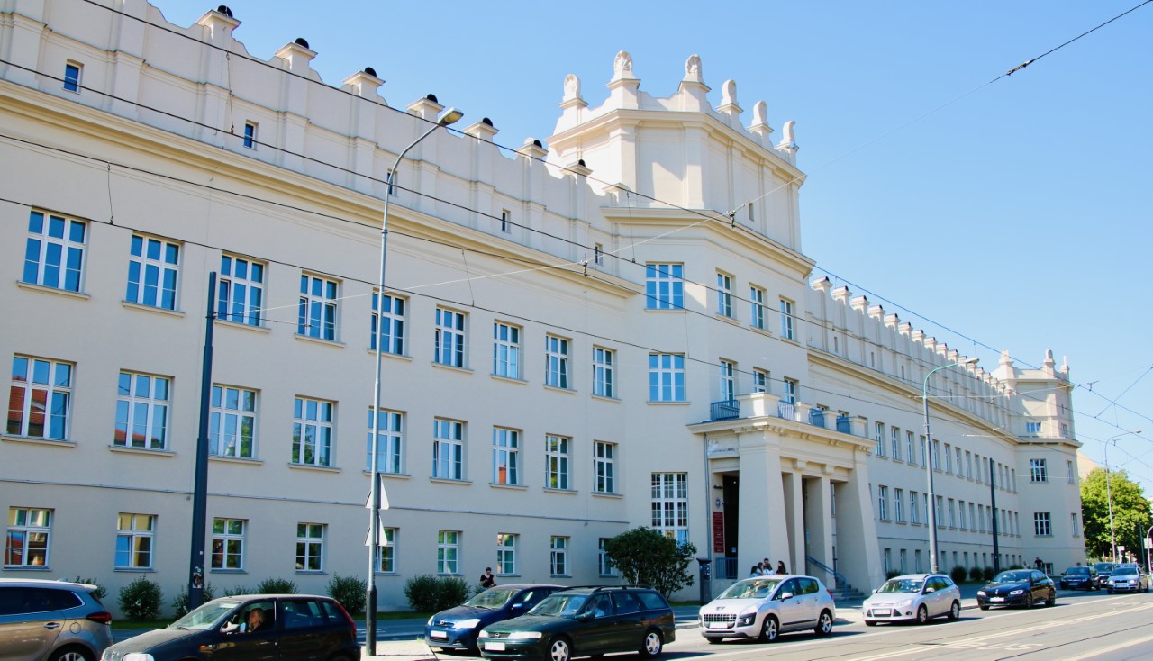 Photograph of the Collegium Heliodori Święcicki building