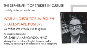 title card: promotional poster: part of textual information provided on the associated page and a photograph of the speaker