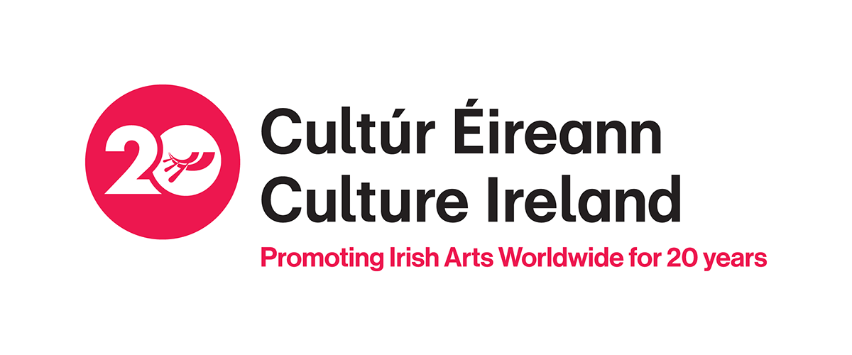 Logo: Culture Ireland, Promoting Irish Arts Worldwide for 20 years