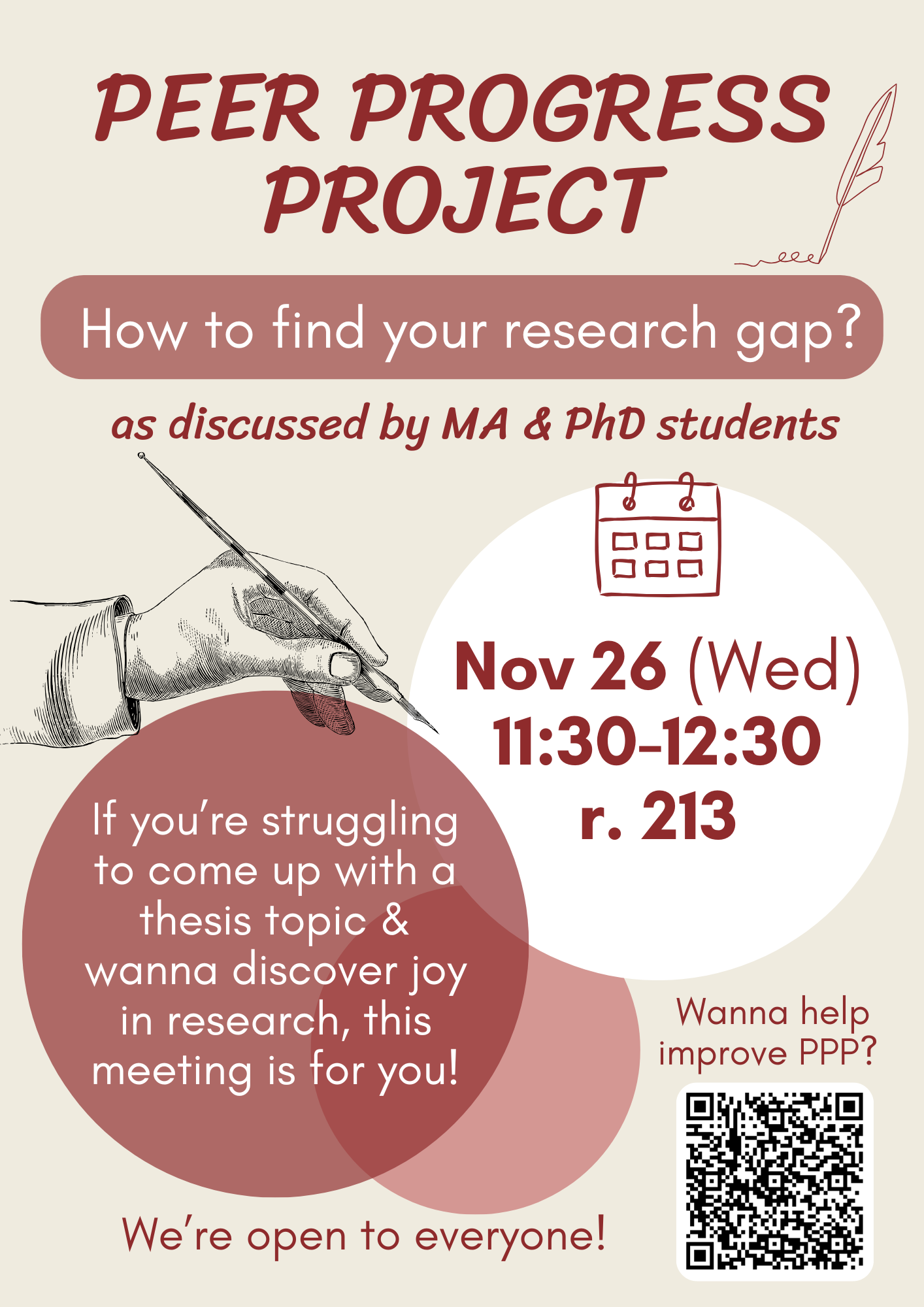 promotional poster: basic information on the event as provided on the associated page and some graphics