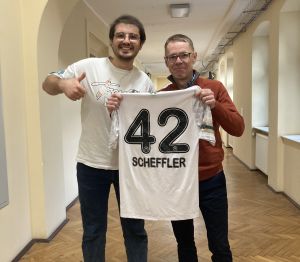 PS with his MA student