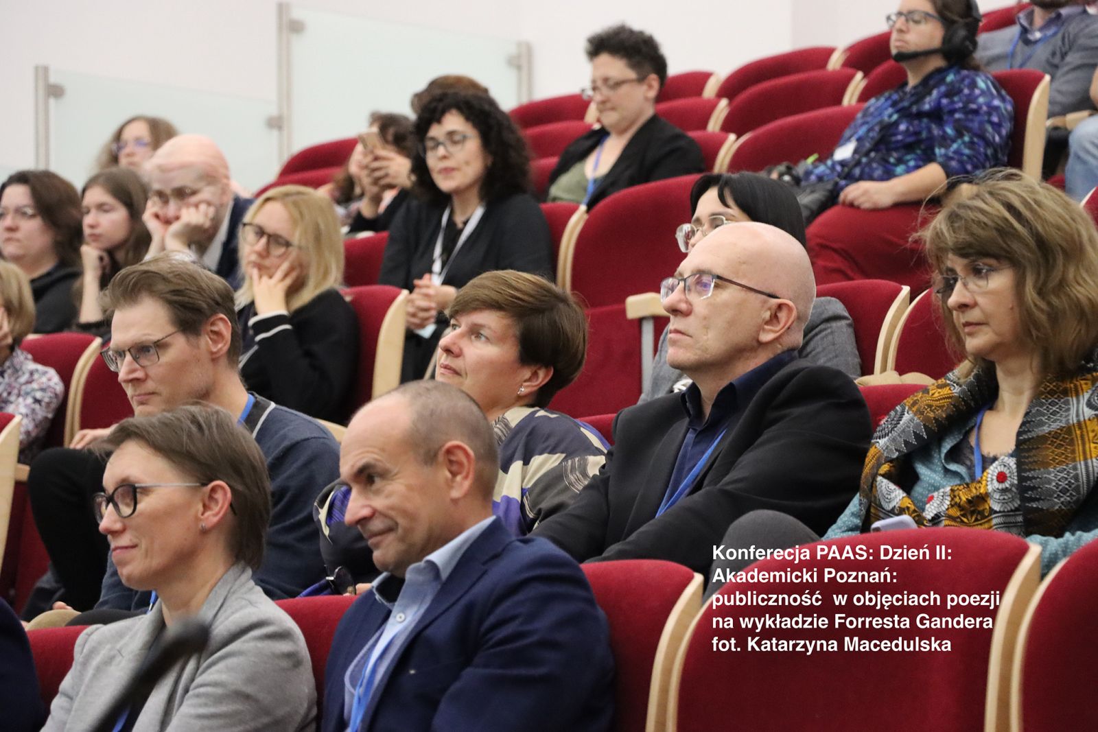 Relacja fotograficzna z konferencji Polskiego Towarzystwa Studiów Amerykanistycznych na Wydziale Anglistyki, 25-27 listopada 2023