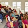 photograph: audience in a lecture hall