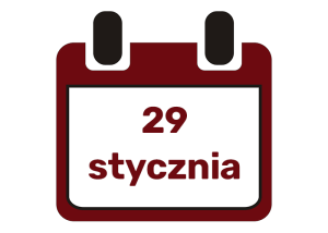 kartka z kalendarza wskazująca 29 stycznia