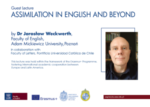 promotional image: textual information on the lecture as provided on the associated page, photograph of the lecturer, logos of the institutions listed in the article