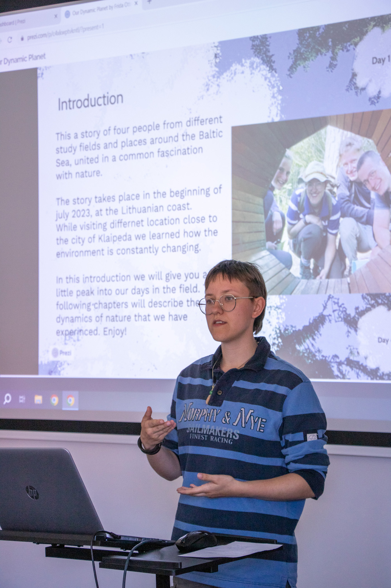 Zdjęcie poglądowe będące częścią relacji ze szkoły letniej Science and Sail organizowanej przez Baltic University Programme